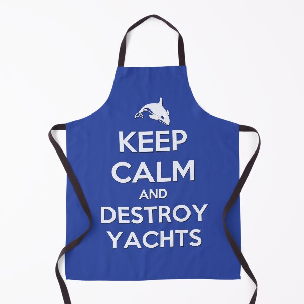 Item preview, Keep Calm... Destroy Yachts  designed and sold by Dudeist Designs.