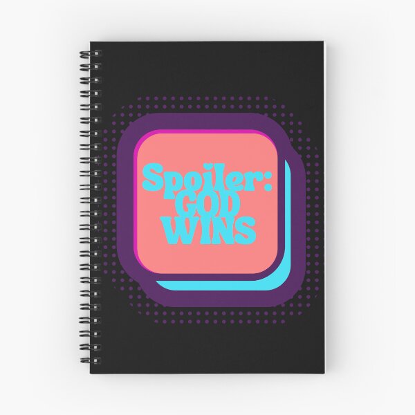 Item preview, Spoiler: God Wins designed and sold by GoldenPearPress.