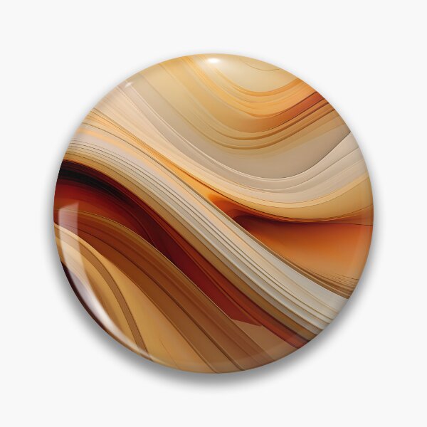 Item preview, Armonía en Movimiento: Un Viaje de Líneas Fluidas y Colores Cálidos designed and sold by InsaneLEDP.