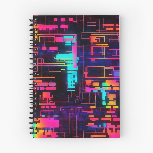 Item preview,   "Neon Nexus: Unveiling Digital Art through Innovative Glitches" designed and sold by SBD-Shop.