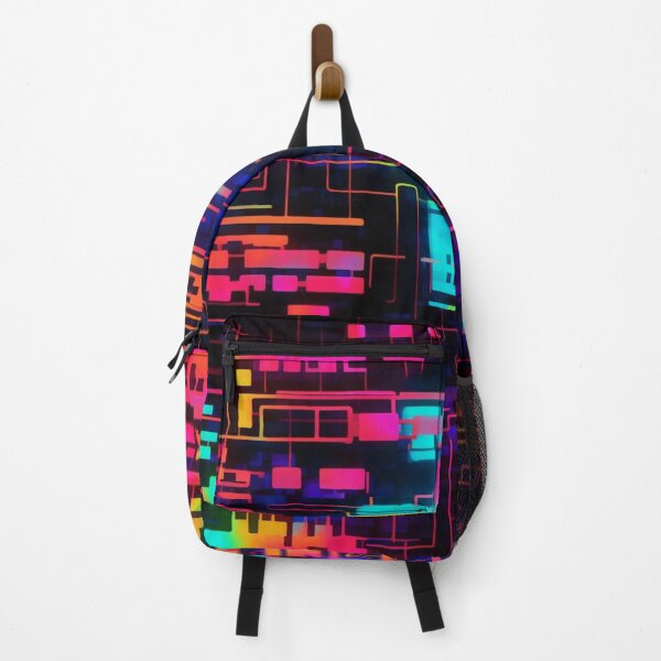 Item preview, "Neon Nexus: Unveiling Digital Art through Innovative Glitches" designed and sold by SBD-Shop.