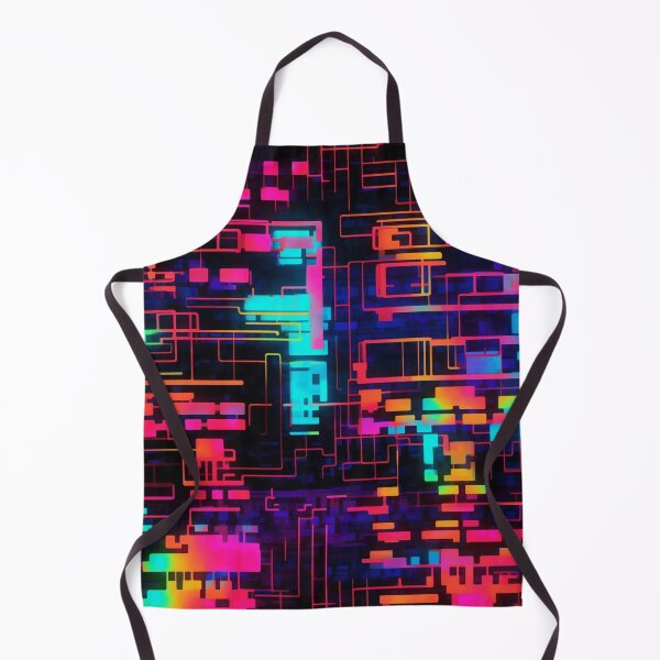 Item preview, "Neon Nexus: Unveiling Digital Art through Innovative Glitches" designed and sold by SBD-Shop.