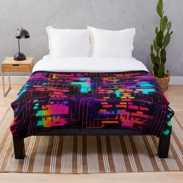 Item preview,   "Neon Nexus: Unveiling Digital Art through Innovative Glitches" designed and sold by SBD-Shop.