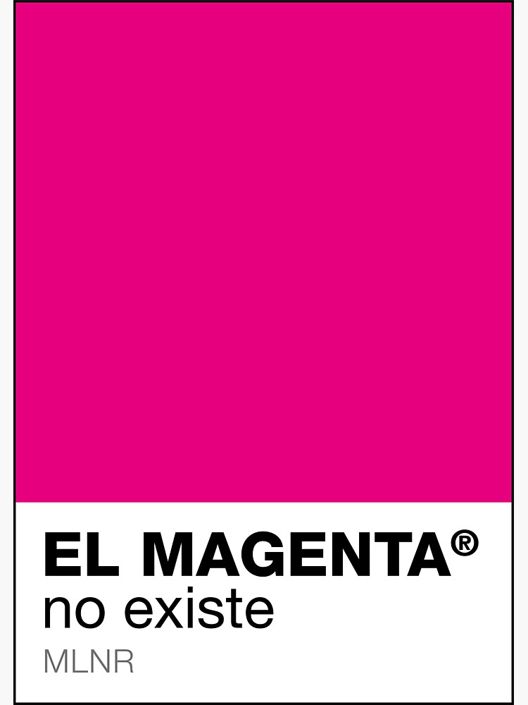 Magenta: The Color That Doesn't Exist And Why