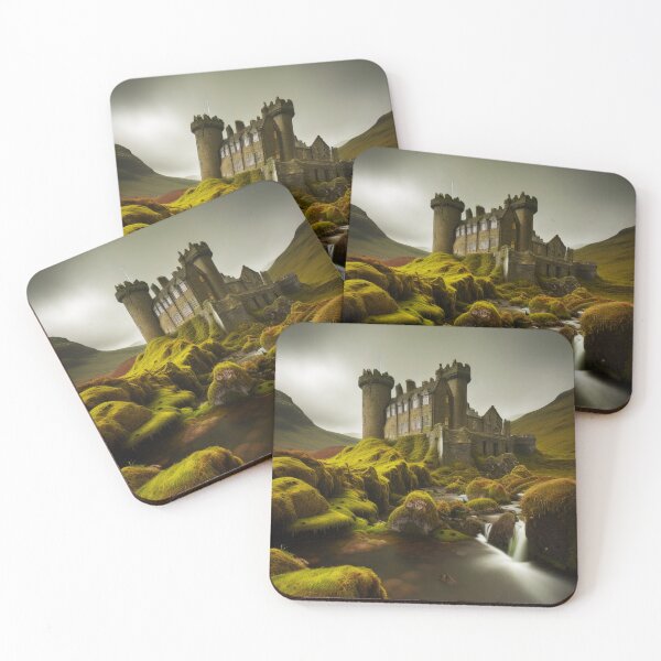 Item preview, Medieval Castle in the Celtic Highlands designed and sold by SunnyMcKenzie.
