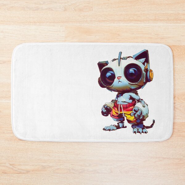 Item preview, Robo-Cat Ready For Summer! designed and sold by kukamatsu.