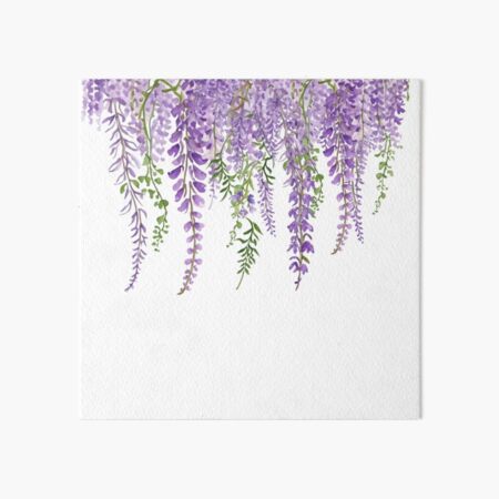 Boho forest green lavender lilac wisteria floral pattern Coffee