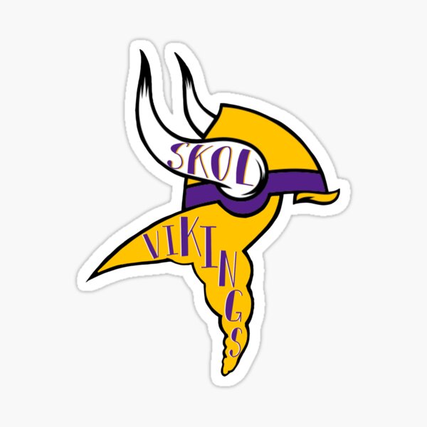 Minnesota Vikings HORN Vinyl Decal / Sticker 10 sizes!! Free Shipping!!