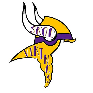 Minnesota Vikings SKOL Vinyl Sticker -   Finland