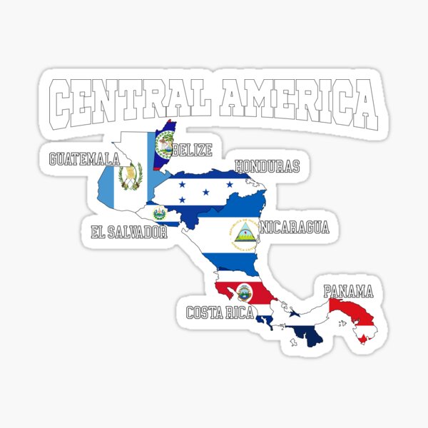 Item preview, central American Flags Maps, Central America Countries designed and sold by Flags &  Maps.
