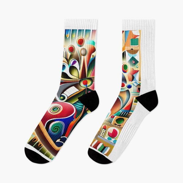 Item preview, Wassily Kandinsky original inspired coloured art designed and sold by Estalon.