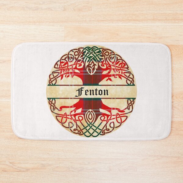Item preview, Fenton Tree of Life Clan Scottish Surname tartan designed and sold by BagTown Clans.