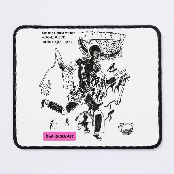Item preview, Running Horned Woman - Identification designed and sold by B-EphemeralArt.