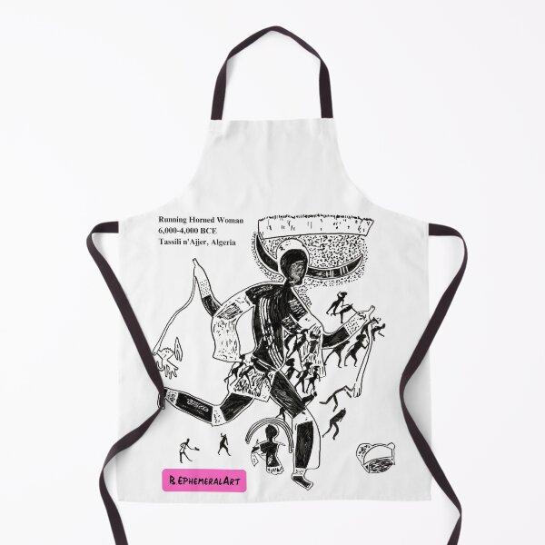 Item preview, Running Horned Woman - Identification designed and sold by B-EphemeralArt.