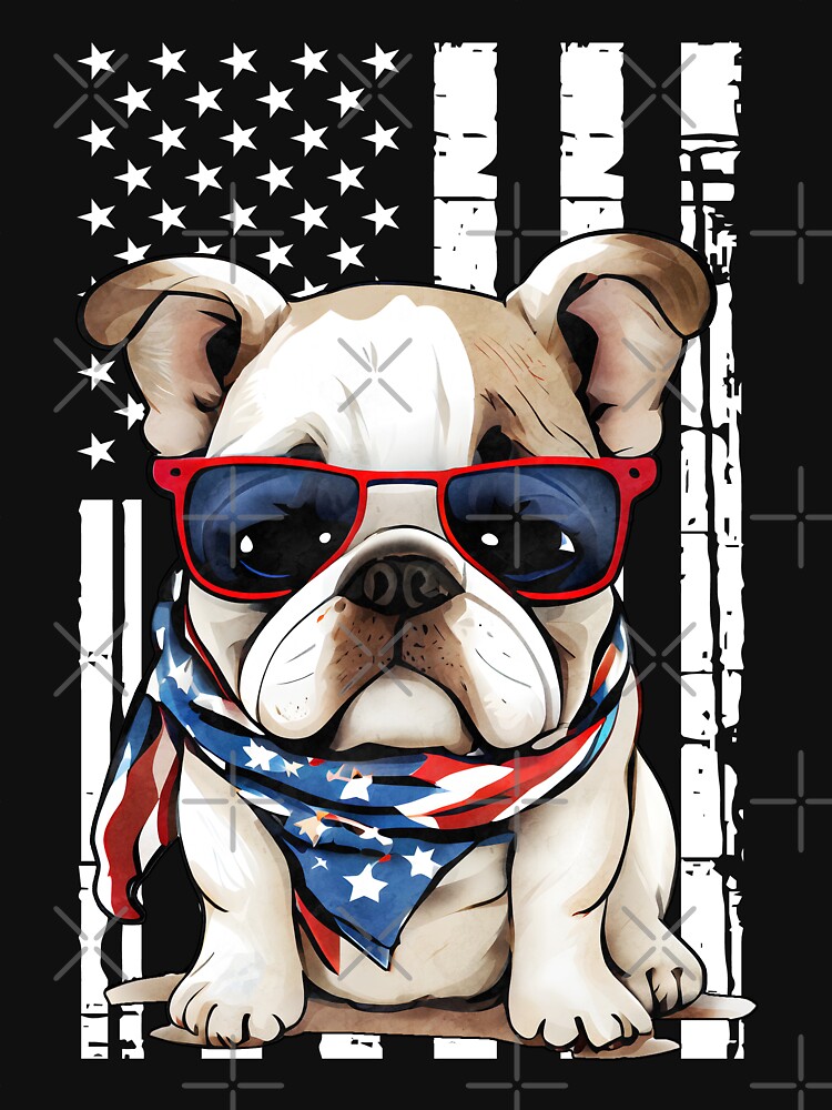 Patriotic dog shirt sale