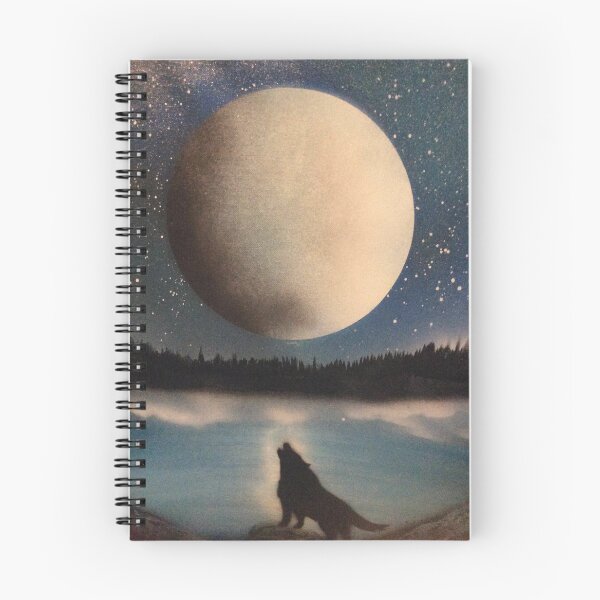 Item preview, wolf howling at moon designed and sold by Howard Williams.