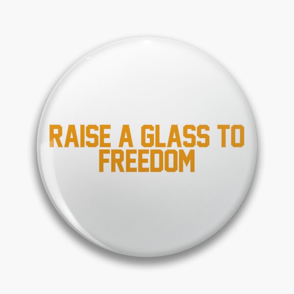 Item preview, raise a glass to freedom designed and sold by designsbysamantha.