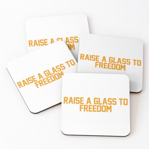 Item preview, raise a glass to freedom designed and sold by designsbysamantha.