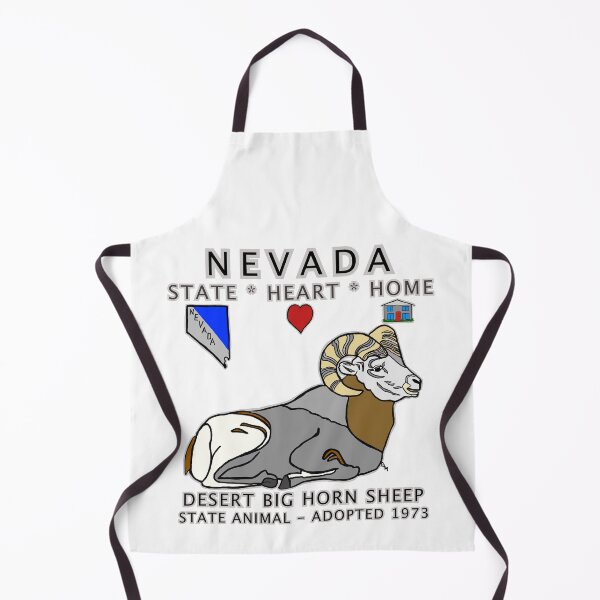 Item preview, Nevada - Desert Big Horn Sheep - State, Heart, Home - state symbols designed and sold by Colleen Macomber.