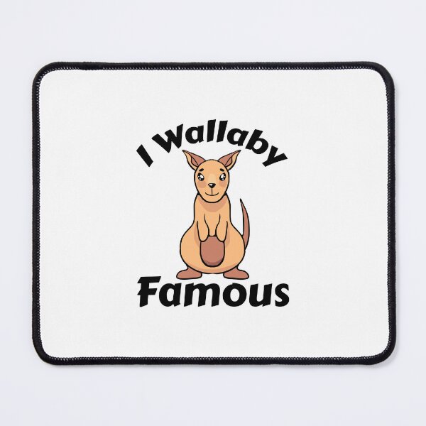 Item preview, I Wallaby Famous Cute Light designed and sold by Aurorapod.