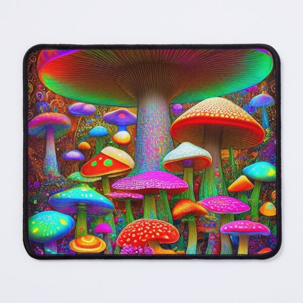 Item preview, Electric Mushroom Forest designed and sold by PandaFrogArt.