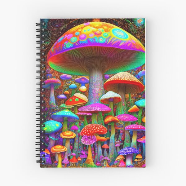 Item preview, Electric Mushroom Forest designed and sold by PandaFrogArt.