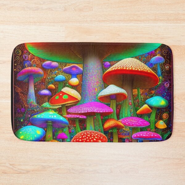 Item preview, Electric Mushroom Forest designed and sold by PandaFrogArt.