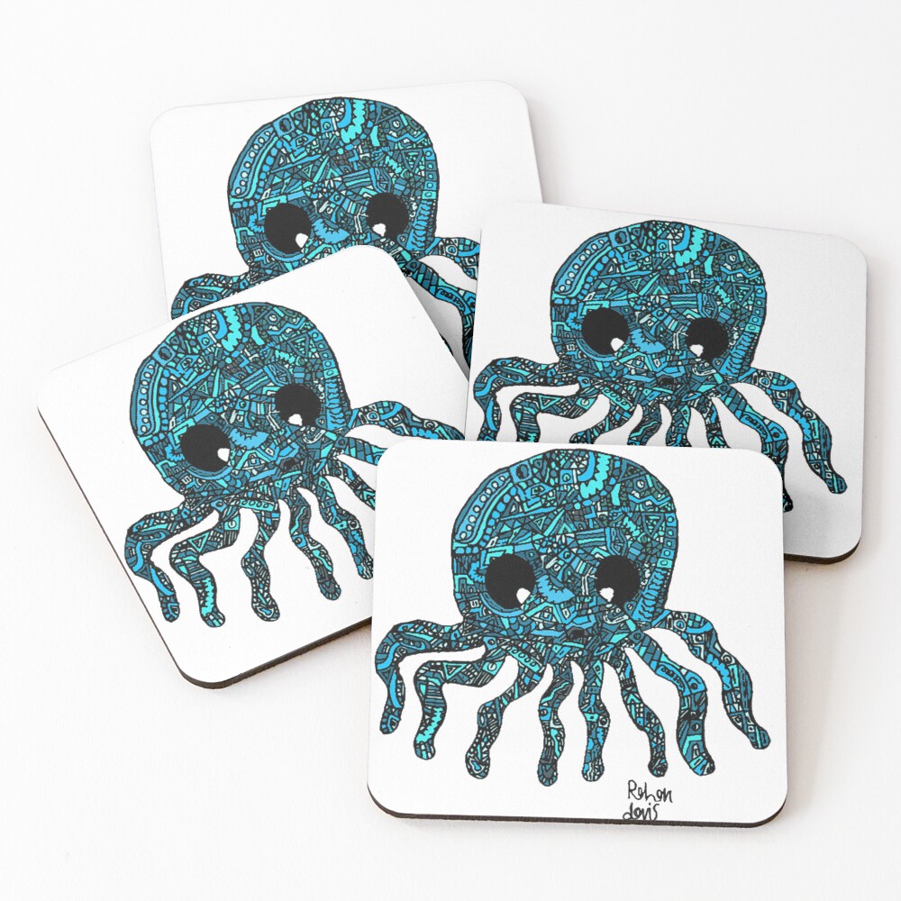 Item preview, Coasters (Set of 4) designed and sold by Rohans-Drawings.