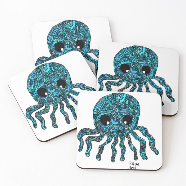 Item preview, Robot Octopus designed and sold by Rohans-Drawings.