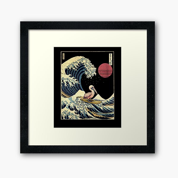 Item preview, Pelican Kanagawa Japanese Surfing Wave designed and sold by rafaeltto.