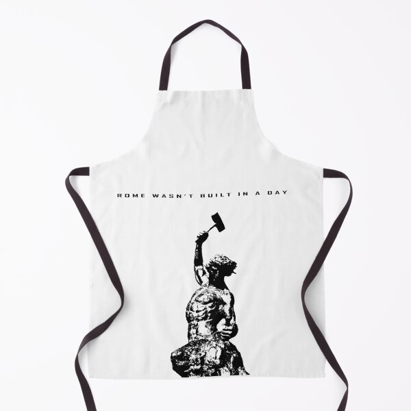 Item preview, ROME WASN'T BUILT IN A DAY | Self Made Man Statue designed and sold by TShirt-Tailor.