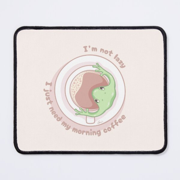 Item preview, Anime Aesthetic White-lipped Tree Frog In A Cup Of Coffee designed and sold by anacecilia.
