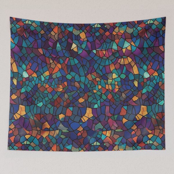 Item preview,   "Interwoven Marvels: A Treasure of Exotic Destinations in a Mosaic of Precious Tones" designed and sold by SBD-Shop.
