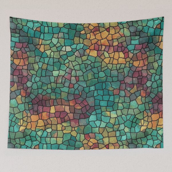 Item preview,   "Intricate Wonders: Unveiling Exotic Destinations in a Mosaic of Precious Hues" designed and sold by SBD-Shop.