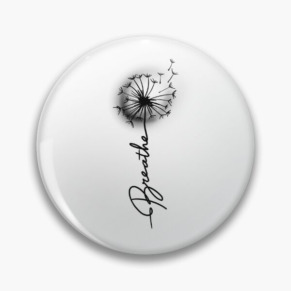 Item preview, Respira la flor del diente de león designed and sold by CuteTattoo.