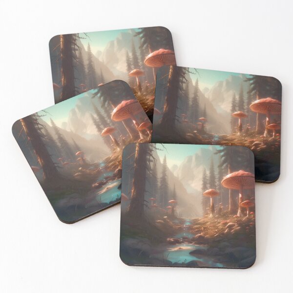 Item preview, Forest art, Nature Decor, Landscape artwork designed and sold by PlatinumOnyx.