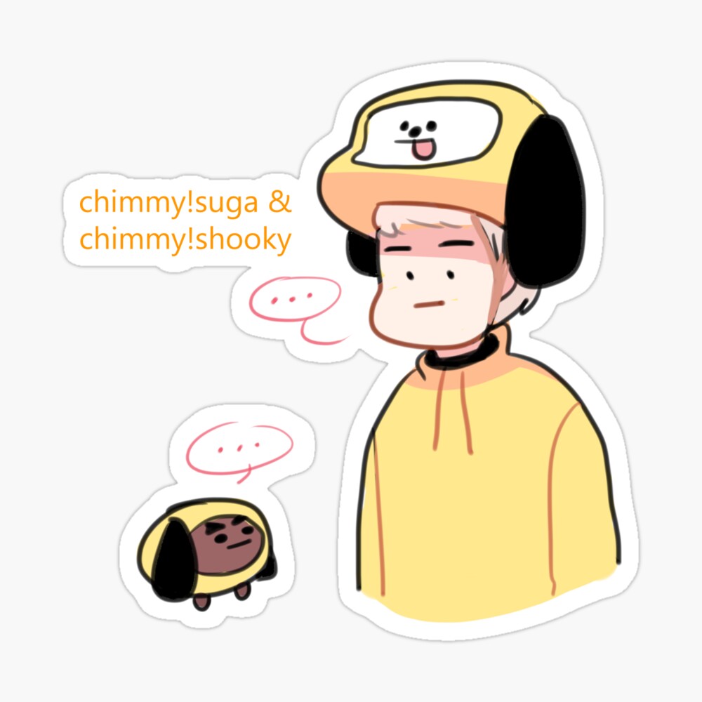 Bts: Chimmy!Suga + Chimmy!Shooky