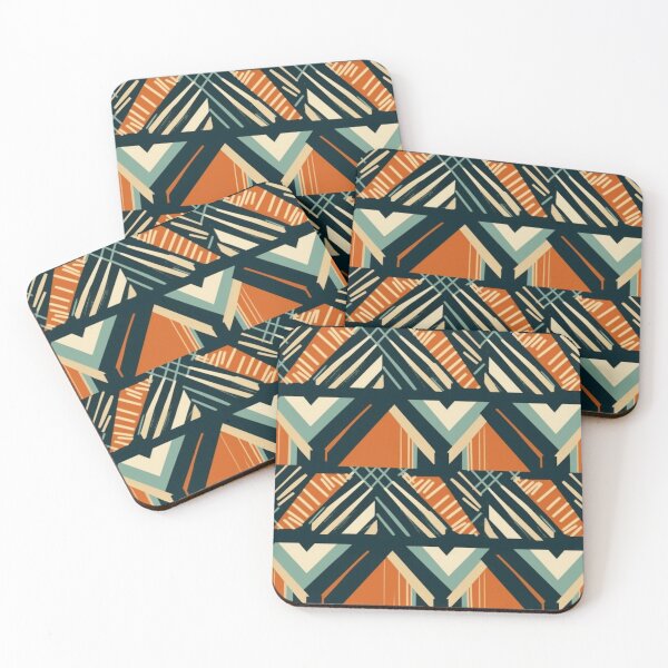 Item preview,  "The Tribal Charm: A Geometric Love in Earthy Tones." designed and sold by SBD-Shop.