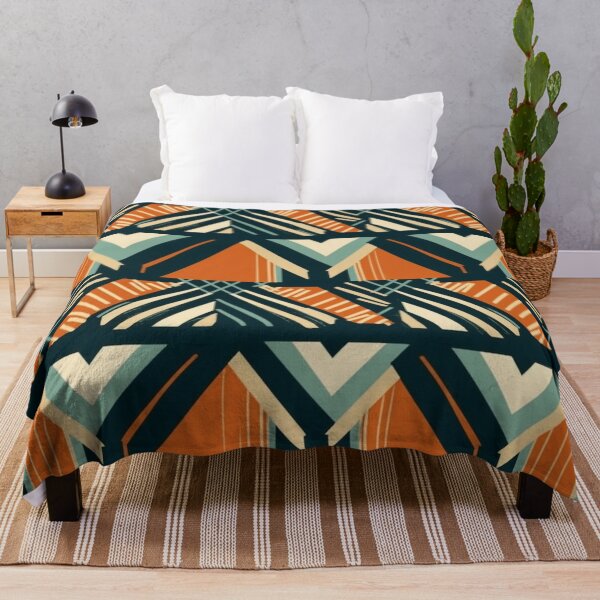 Item preview, "The Tribal Charm: A Geometric Love in Earthy Tones." designed and sold by SBD-Shop.