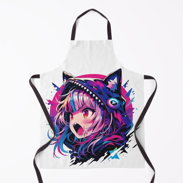 Artikelvorschau, Rasierklingen-Scharkette entworfen und verkauft von Chibi Cat Art Corner.