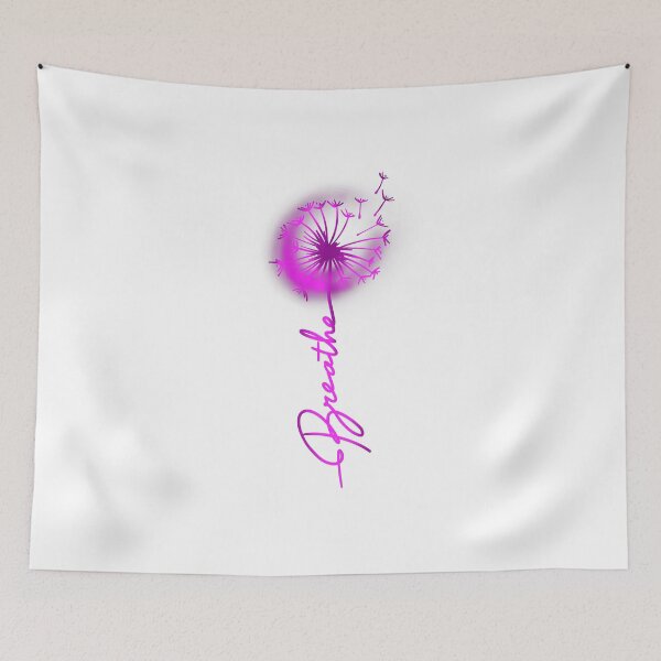 Item preview, Pink Breathe Dandelion Flower designed and sold by CuteTattoo.