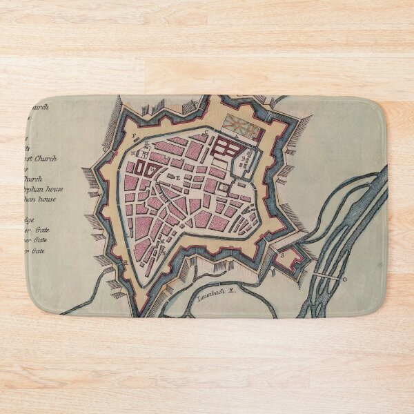 Item preview, Vintage Map of Munich Germany (1800) designed and sold by BravuraMedia.