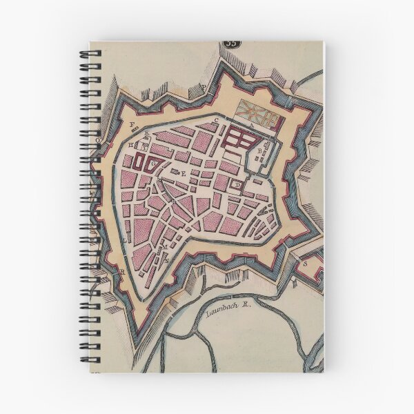 Item preview, Vintage Map of Munich Germany (1800) designed and sold by BravuraMedia.