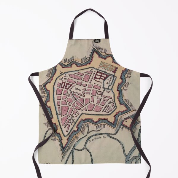 Item preview, Vintage Map of Munich Germany (1800) designed and sold by BravuraMedia.