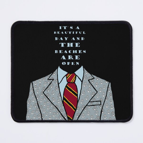 Item preview, Worst Mayor On Shark Island designed and sold by Delicious Ambiguity Designs.
