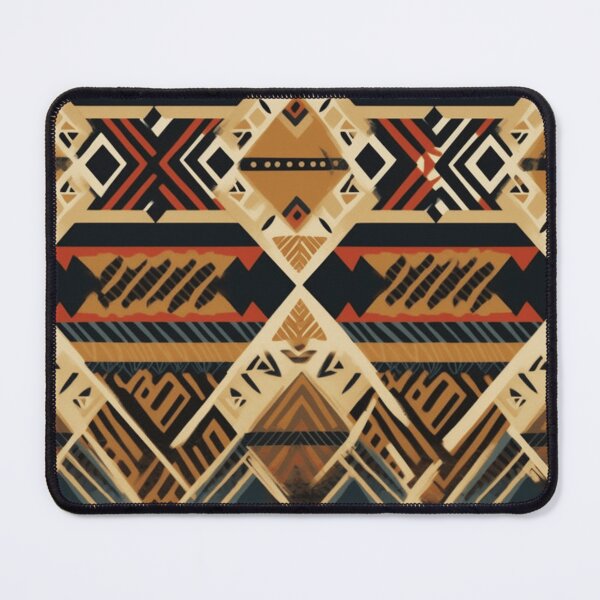 Item preview,  "Tribal Splendor: Harmonic Dance of Earthly Tones" designed and sold by SBD-Shop.
