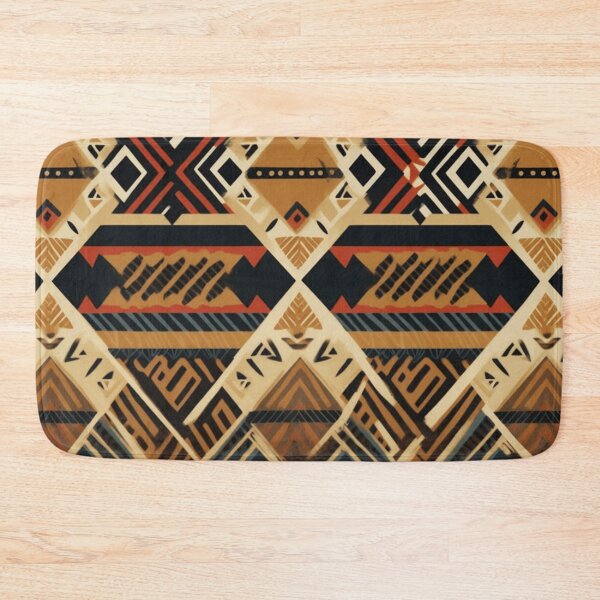 Item preview,  "Tribal Splendor: Harmonic Dance of Earthly Tones" designed and sold by SBD-Shop.