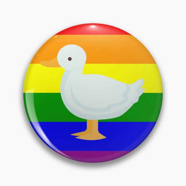 Item preview, Gay Pride Month June Pekin Duck designed and sold by Reelyfishing.