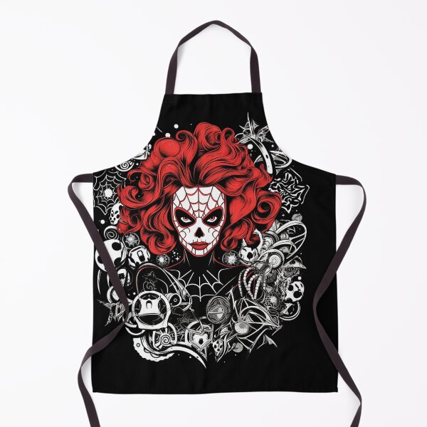 Artikelvorschau, Spirited Fusion Black Widow Sugar Skull entworfen und verkauft von MuseOfMilo.