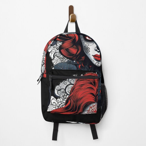 Item preview, Spirited Fusion Black Widow Sugar Skull designed and sold by MuseOfMilo.